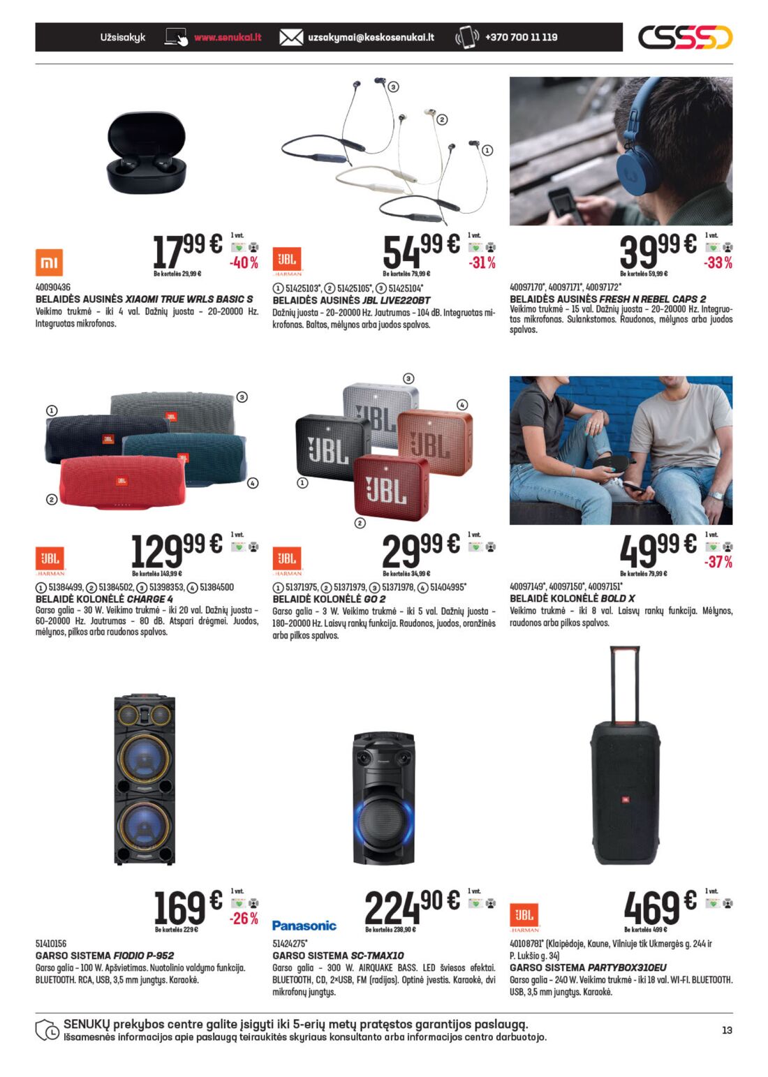 Senukai reklaminis leidinys akcijos nuo 
  2021-02-24 iki 
  2021-03-30 | Leidinukas.lt puslapis 13