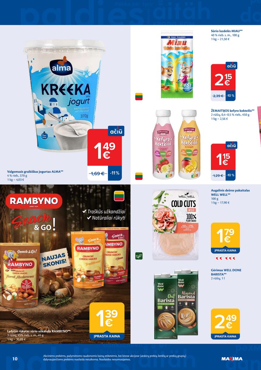 Maxima leidinys akcijos nuo 
  2026-06-30 iki 
  2026-07-06 | Leidinukas.lt puslapis 10
