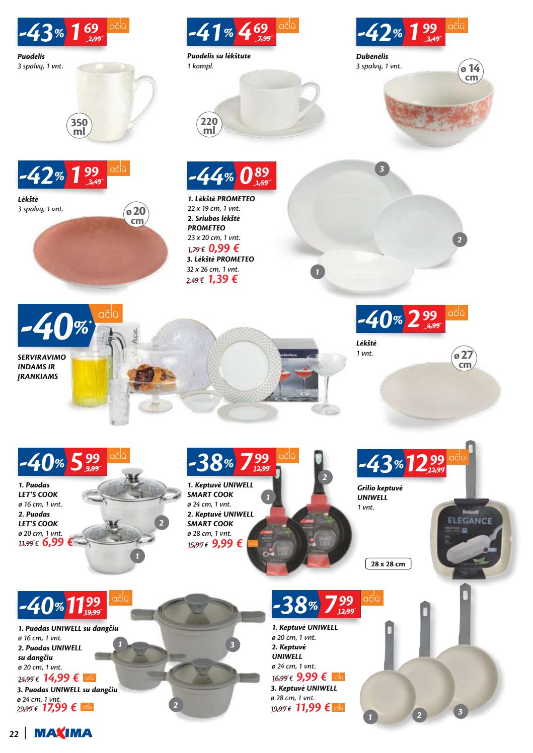 Maxima kaininis leidinys akcijos nuo 
  2020-03-17 iki 
  2020-03-23 | Leidinukas.lt puslapis 22