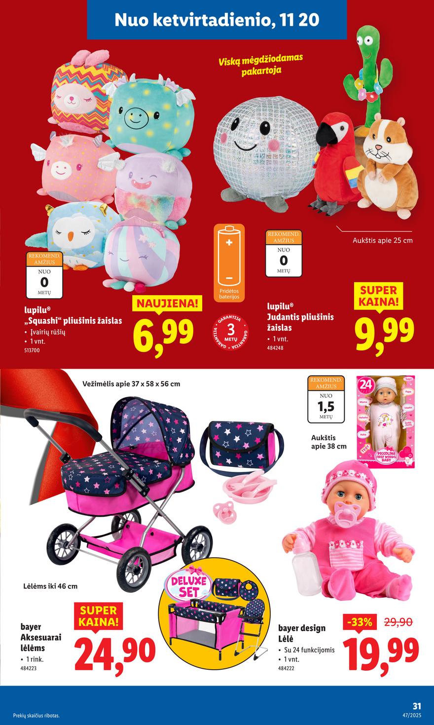 Lidl leidinys naujas akcijos nuo 
  2025-11-17 iki 
  2025-11-23 | Leidinukas.lt puslapis 33