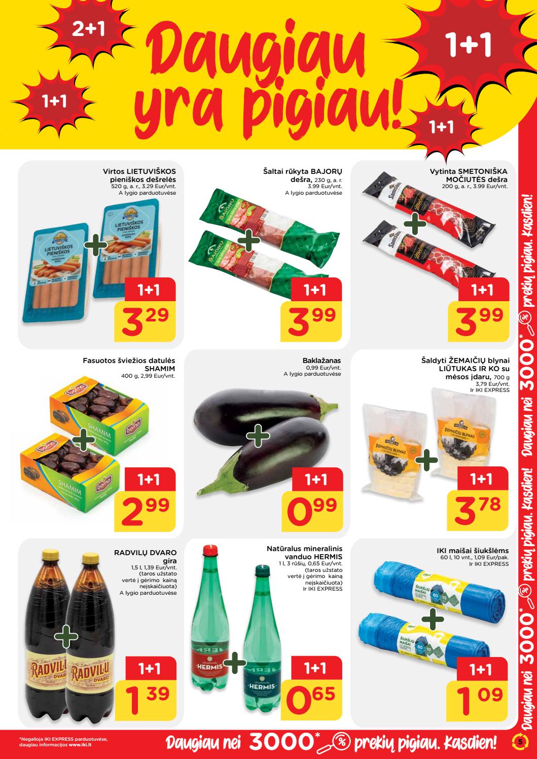 Iki savaitės leidinys akcijos nuo 
  2021-05-03 iki 
  2021-05-09 | Leidinukas.lt puslapis 5