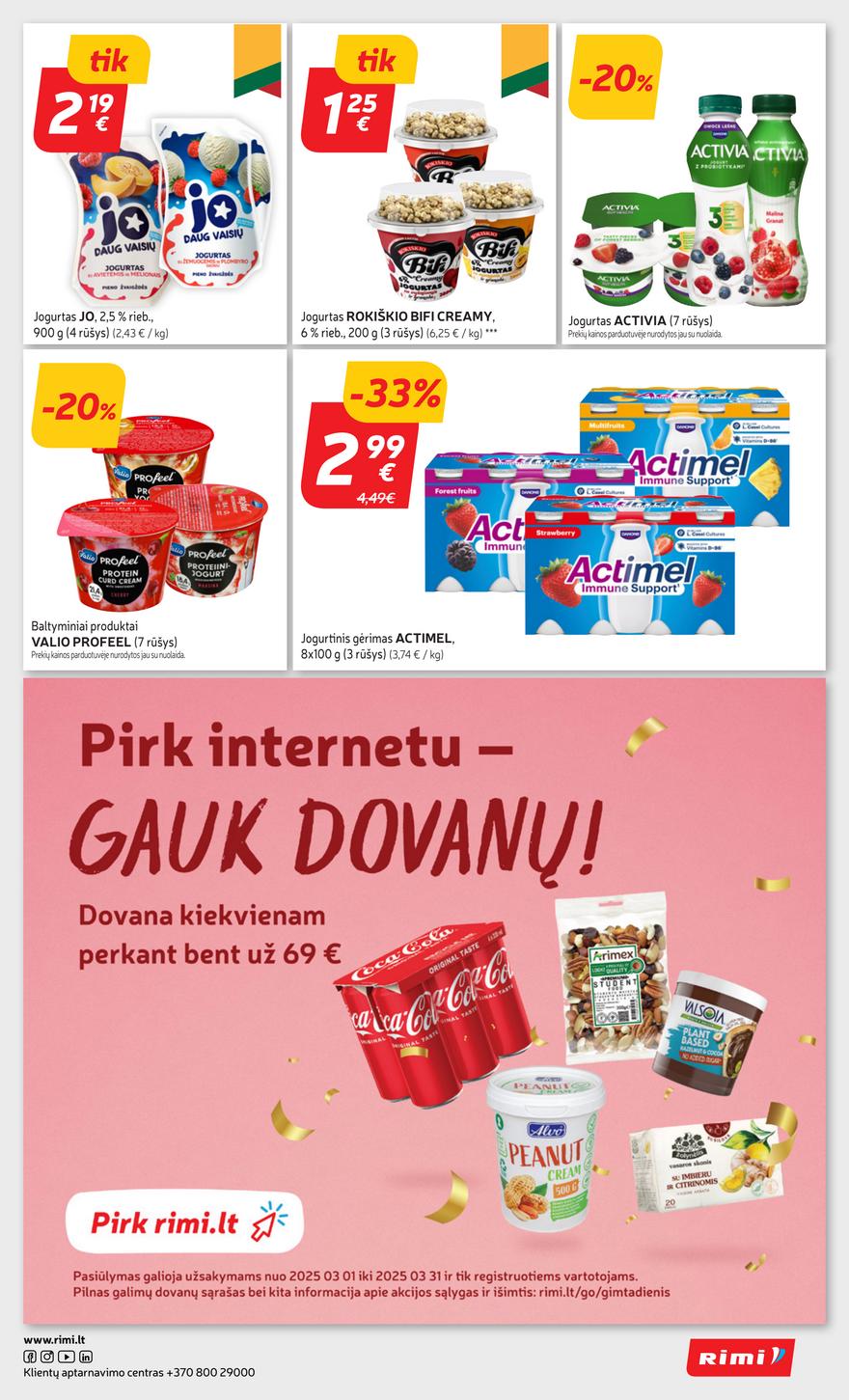 Rimi savaitinis leidinys 11 akcijos nuo 
  2025-03-12 iki 
  2025-03-17 | Leidinukas.lt puslapis 25
