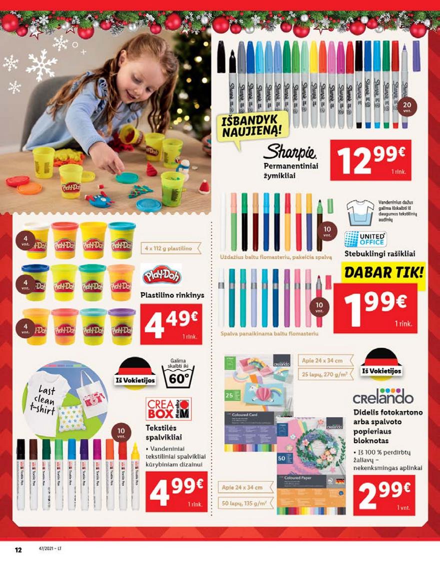 Lidl maisto prekių pasiūlymai akcijos nuo 
  2021-11-22 iki 
  2021-11-28 | Leidinukas.lt puslapis 12