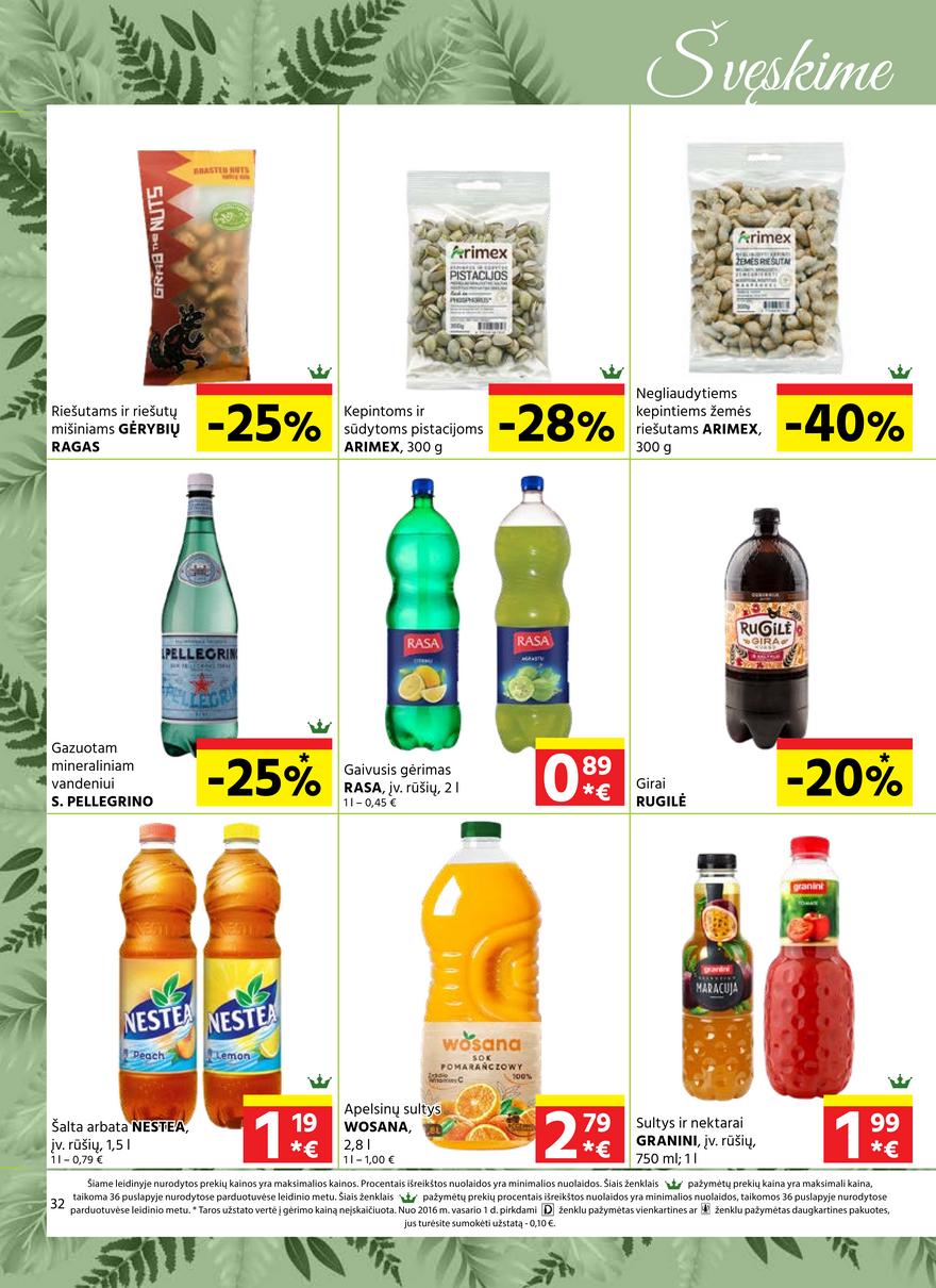 Aibė pasiūlymai akcijos nuo 
  2021-06-17 iki 
  2021-07-06 | Leidinukas.lt puslapis 32