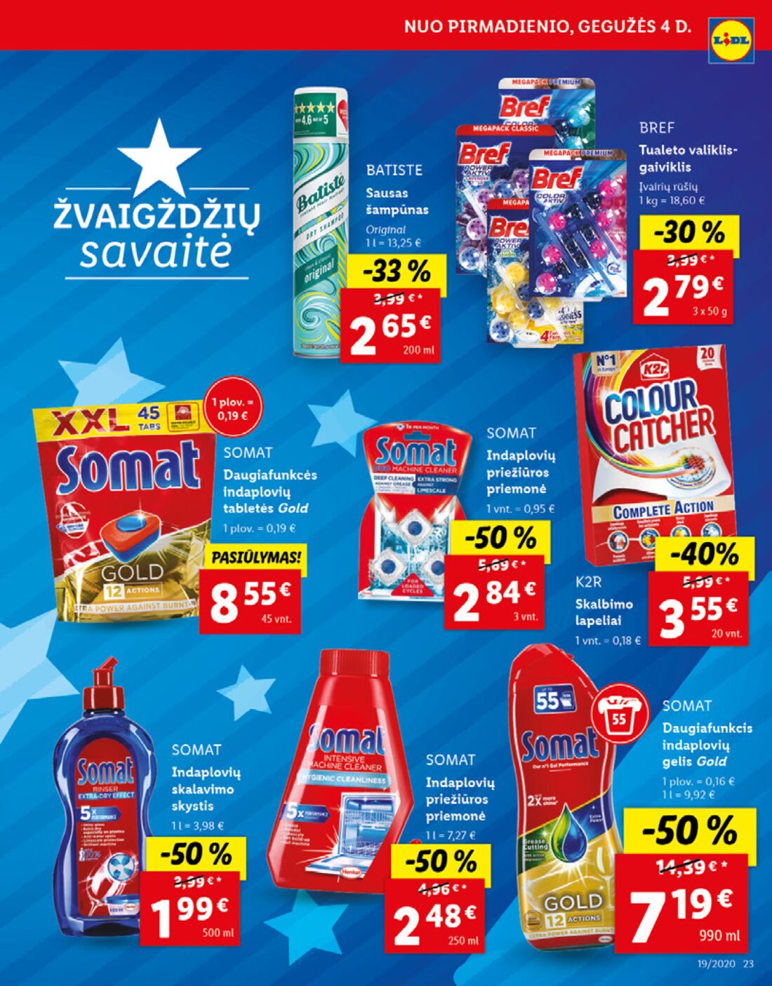 Lidl savaitinis leidinys akcijos nuo 
  2020-05-04 iki 
  2020-05-10 | Leidinukas.lt puslapis 23