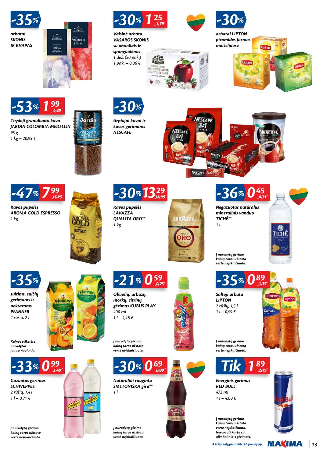 Maxima kaininis leidinys akcijos nuo 
  2020-02-11 iki 
  2020-02-17 | Leidinukas.lt puslapis 13