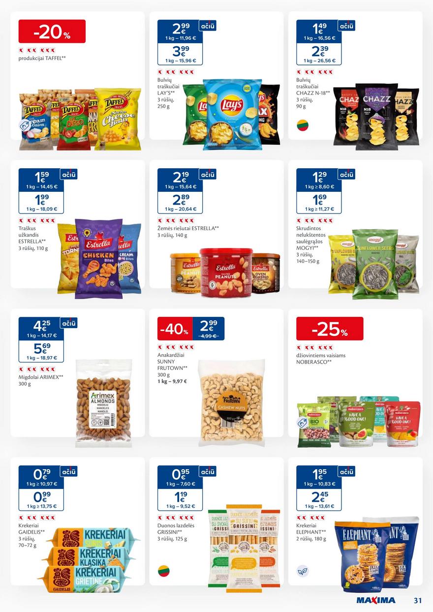 Maxima leidinys akcijos nuo 
  2024-05-14 iki 
  2024-05-20 | Leidinukas.lt puslapis 31