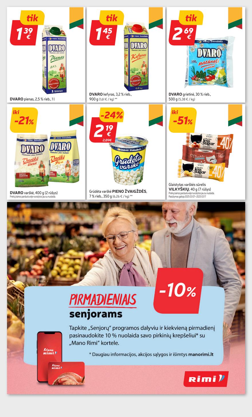 Rimi savaitinis leidinys 11 akcijos nuo 
  2025-03-12 iki 
  2025-03-17 | Leidinukas.lt puslapis 24