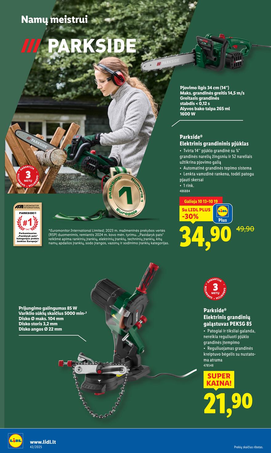 Lidl leidinys akcijos nuo 
  2025-10-13 iki 
  2025-10-19 | Leidinukas.lt puslapis 14