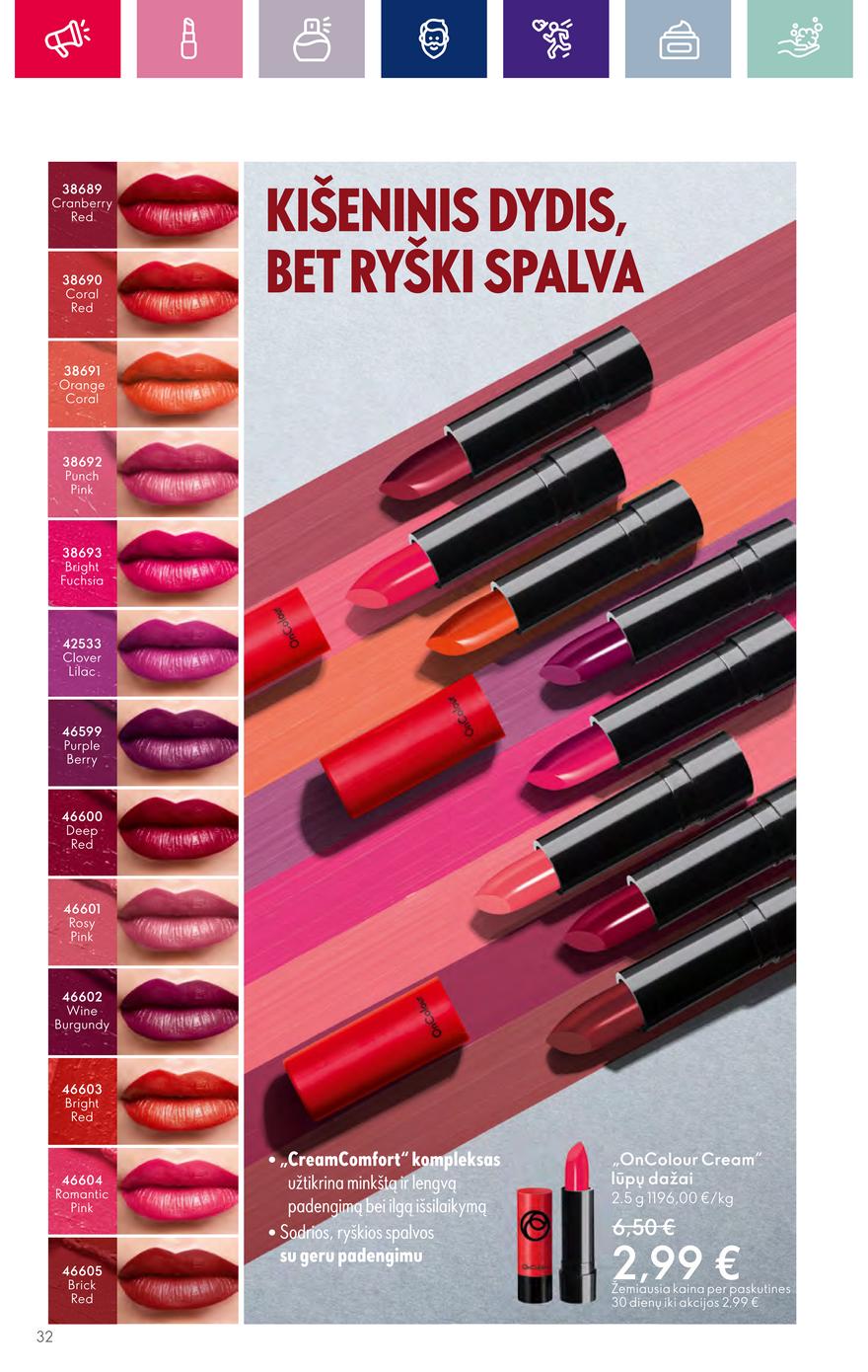 Oriflame katalogas akcijos nuo 
  2023-10-25 iki 
  2023-11-07 | Leidinukas.lt puslapis 32