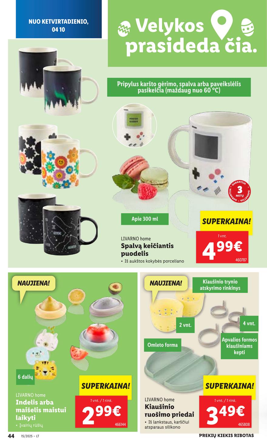 Lidl ne maisto leidinys akcijos nuo 
  2025-04-07 iki 
  2025-04-13 | Leidinukas.lt puslapis 44