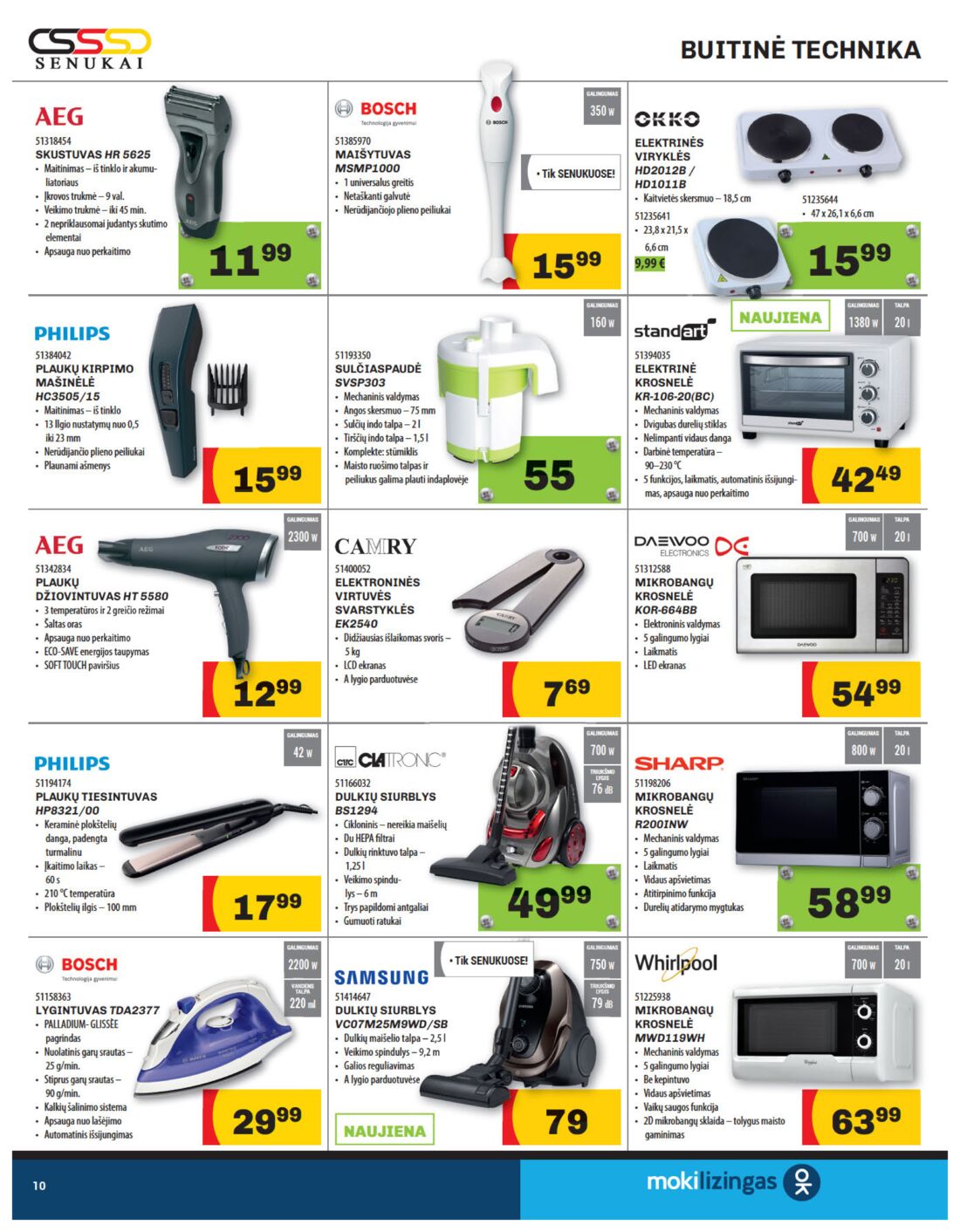 Senukai reklaminis leidinys akcijos nuo 
  2019-08-29 iki 
  2019-09-16 | Leidinukas.lt puslapis 10