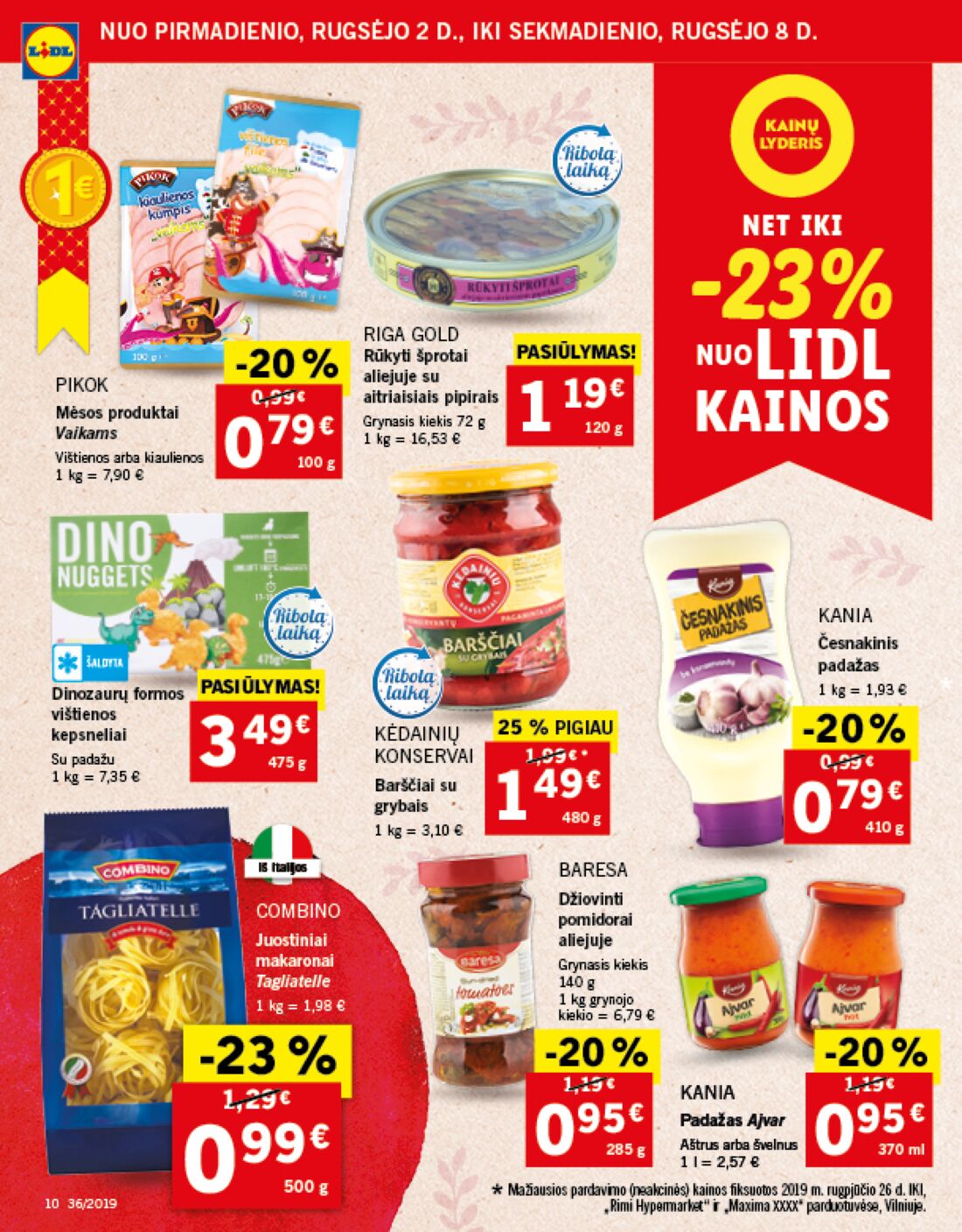 Lidl savaitinis leidinys akcijos nuo 
  2019-09-02 iki 
  2019-09-08 | Leidinukas.lt puslapis 10