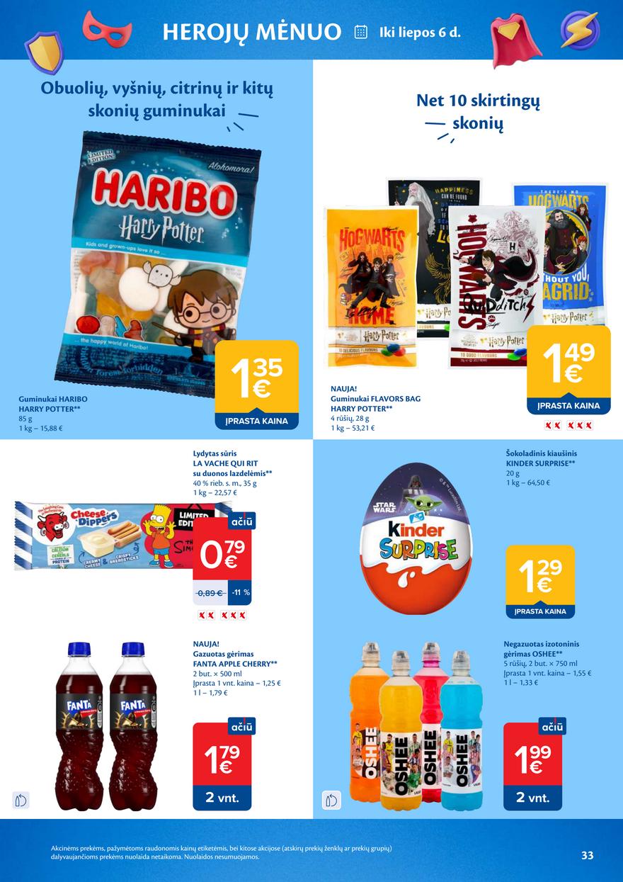 Maxima leidinys akcijos nuo 
  2026-06-30 iki 
  2026-07-06 | Leidinukas.lt puslapis 33