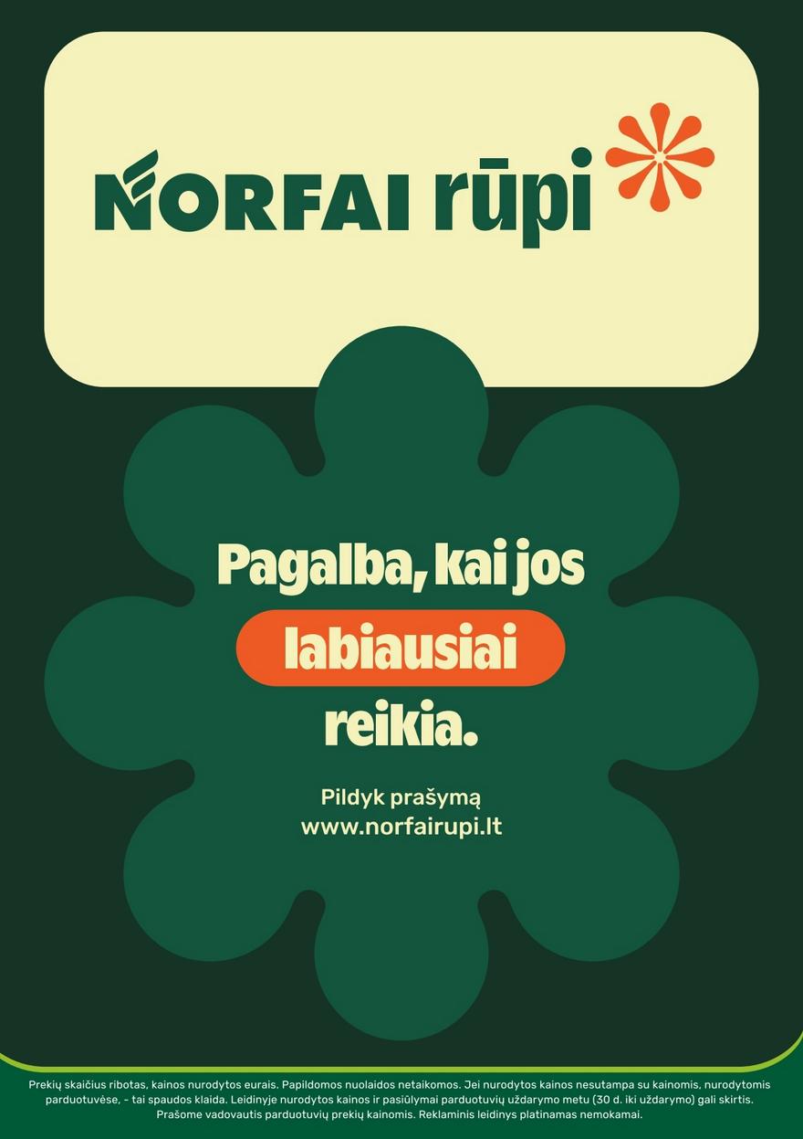 Norfos leidinys akcijos nuo 
  2025-08-07 iki 
  2025-08-20 | Leidinukas.lt puslapis 32