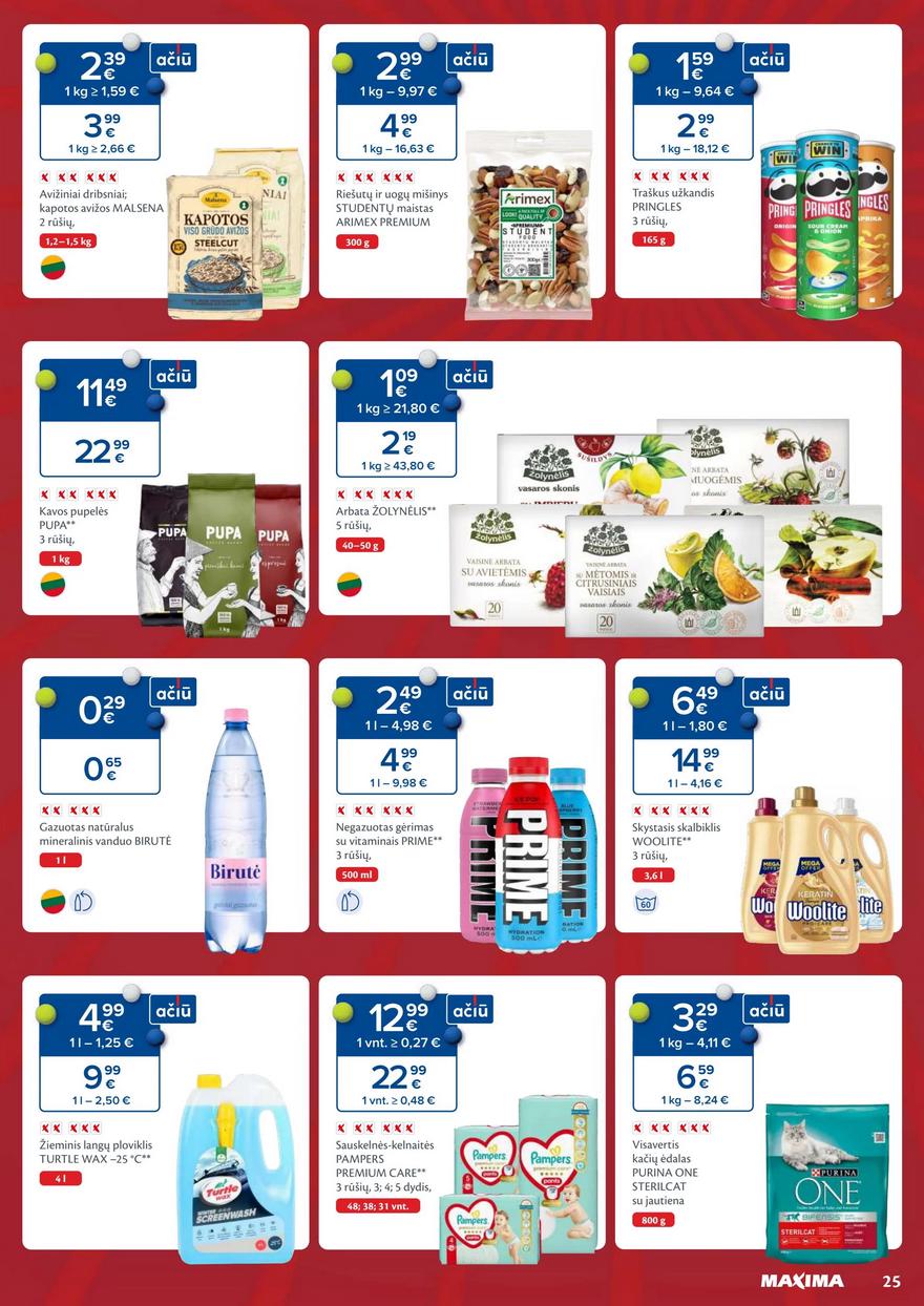 Maxima kaininis leidinys akcijos nuo 
  2024-01-09 iki 
  2024-01-15 | Leidinukas.lt puslapis 25