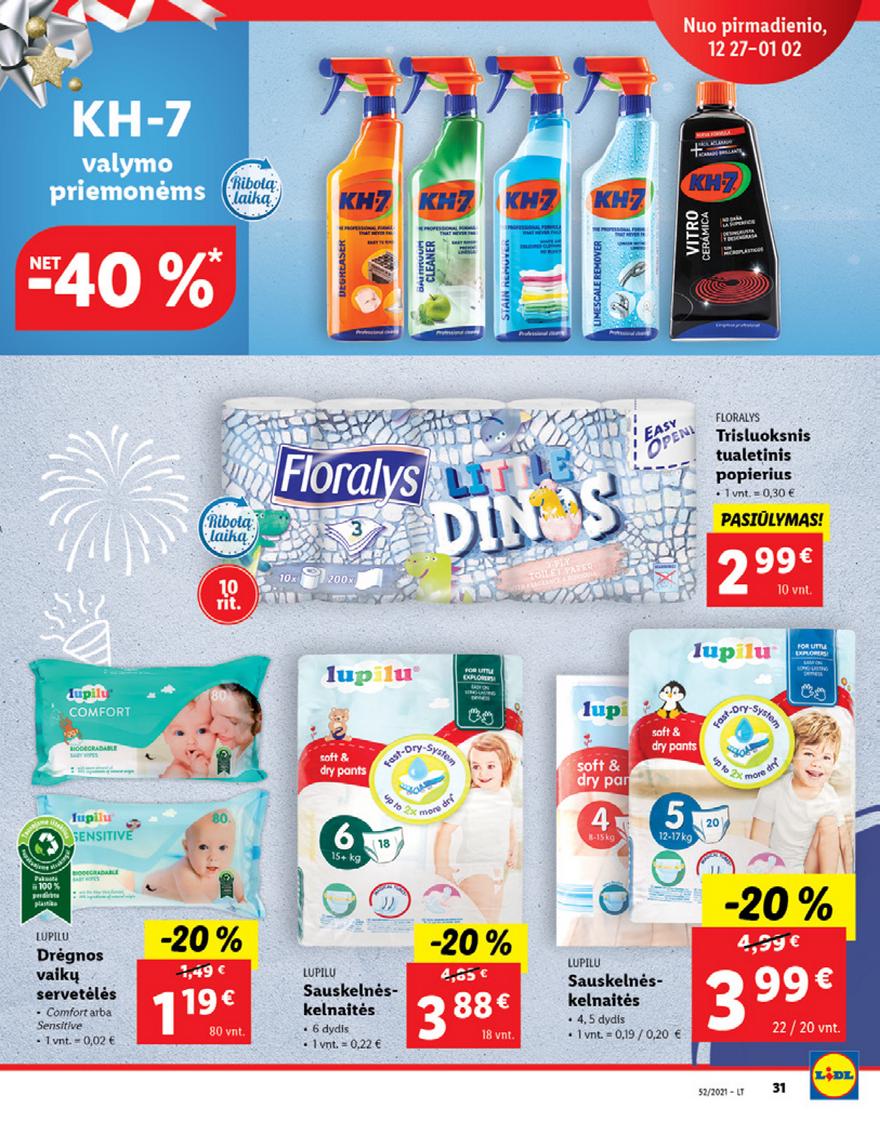 Lidl maisto prekių pasiūlymai akcijos nuo 
  2021-12-27 iki 
  2022-01-02 | Leidinukas.lt puslapis 31