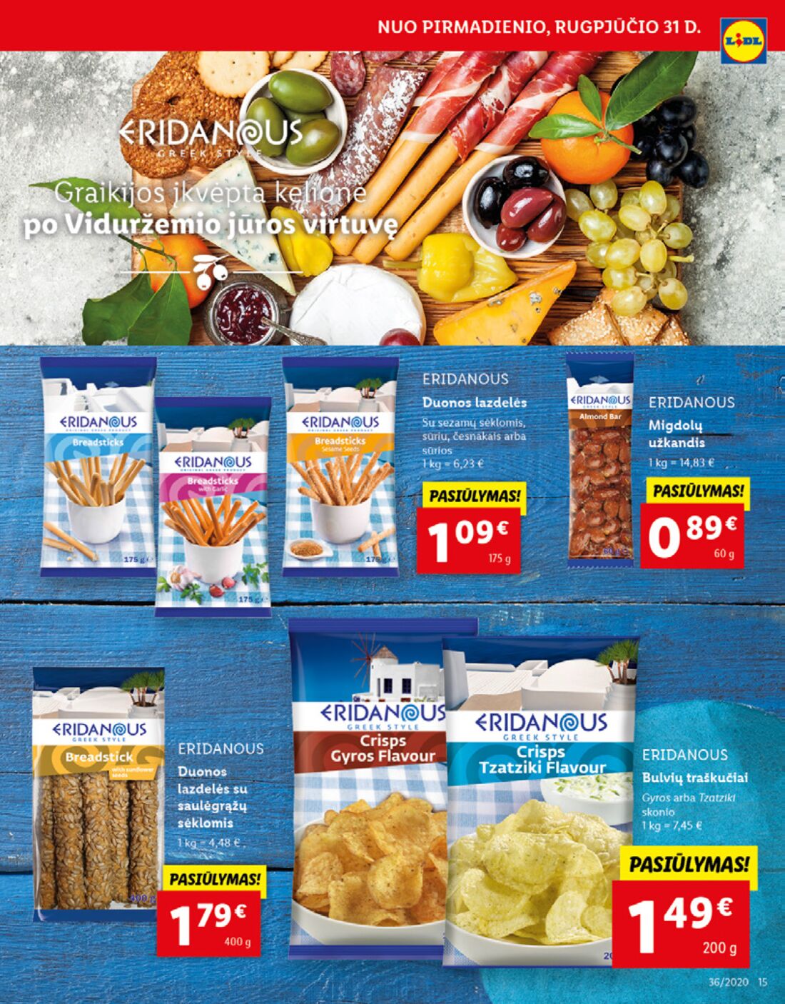 Lidl savaitinis leidinys akcijos nuo 
  2020-08-31 iki 
  2020-09-06 | Leidinukas.lt puslapis 15