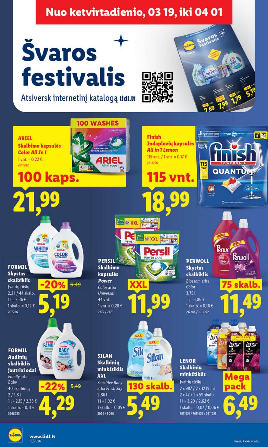 Lidl leidinys naujas akcijos nuo 
  2026-03-23 iki 
  2026-03-29 | Leidinukas.lt puslapis 22