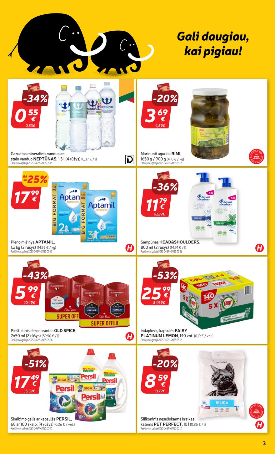 Rimi savaitinis leidinys 19 akcijos nuo 
  2025-05-06 iki 
  2025-05-12 | Leidinukas.lt puslapis 3