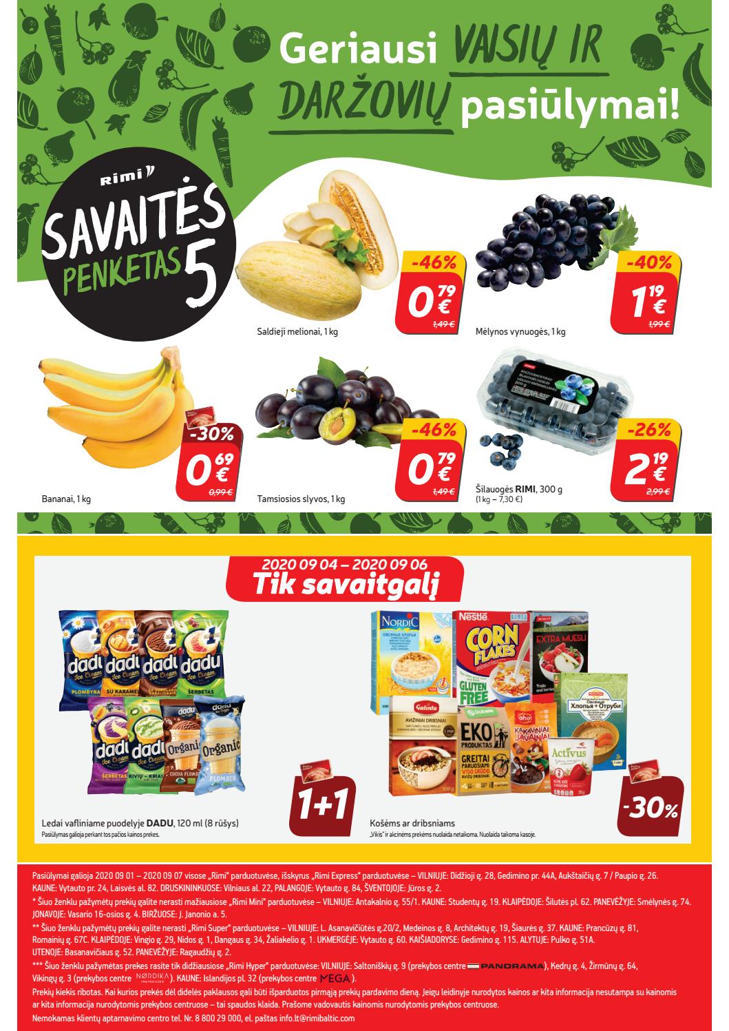 Rimi savaitinis leidinys akcijos nuo 
  2020-09-01 iki 
  2020-09-07 | Leidinukas.lt puslapis 24