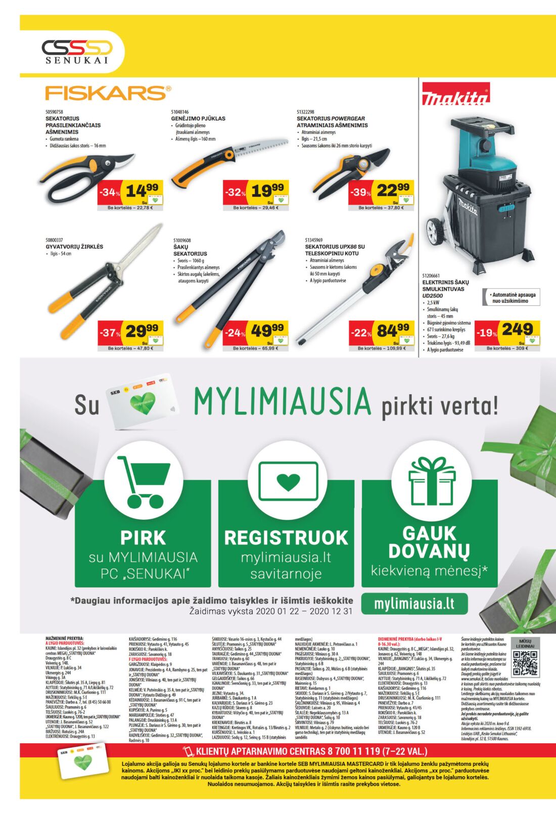 Senukai reklaminis leidinys akcijos nuo 
  2020-02-20 iki 
  2020-03-09 | Leidinukas.lt puslapis 8
