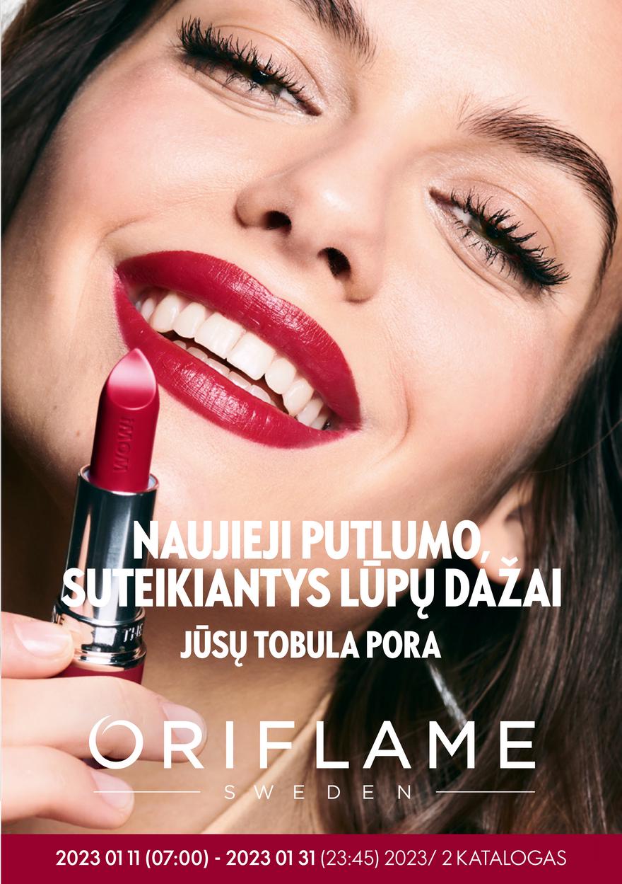 Oriflame katalogas akcijos nuo 
  2023-01-11 iki 
  2023-01-31 | Leidinukas.lt puslapis 1