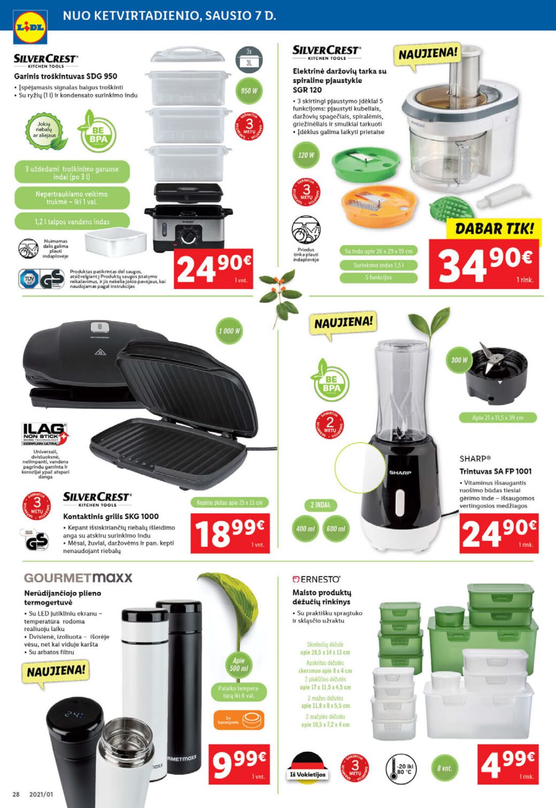 Lidl savaitinis leidinys akcijos nuo 
  2021-01-04 iki 
  2021-01-10 | Leidinukas.lt puslapis 28
