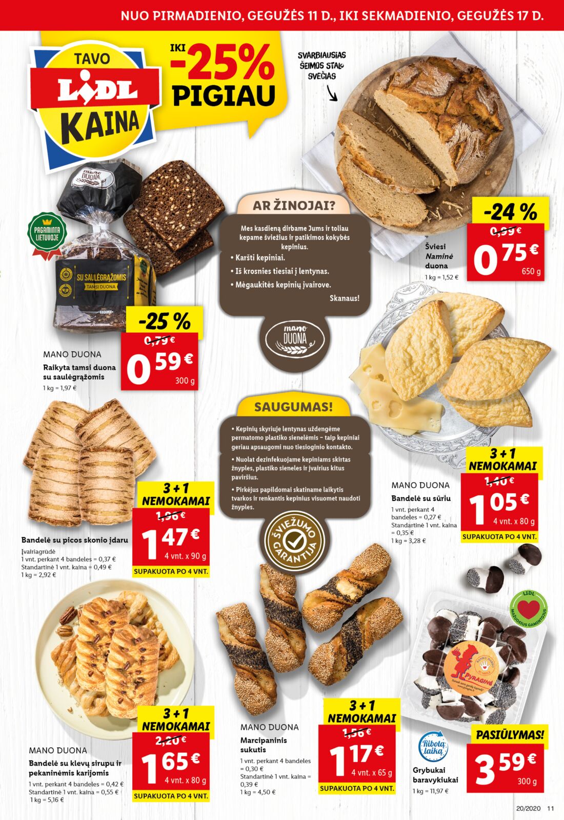 Lidl savaitinis leidinys akcijos nuo 
  2020-05-11 iki 
  2020-05-17 | Leidinukas.lt puslapis 11