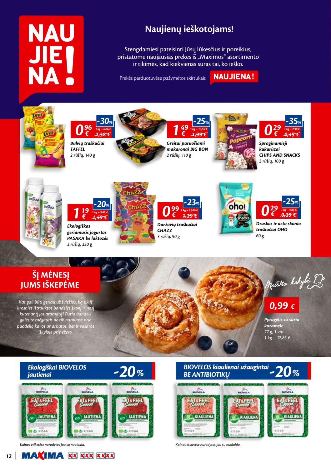 Maxima kaininis leidinys akcijos nuo 
  2019-06-06 iki 
  2019-06-19 | Leidinukas.lt puslapis 12