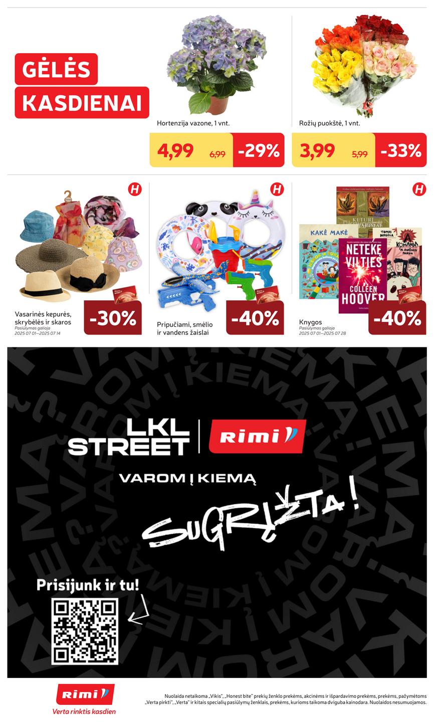Rimi savaitinis leidinys 27 akcijos nuo 
  2025-07-01 iki 
  2025-07-07 | Leidinukas.lt puslapis 36