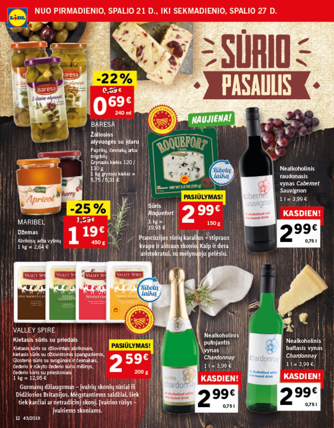 Lidl savaitinis leidinys akcijos nuo 
  2019-10-21 iki 
  2019-10-27 | Leidinukas.lt puslapis 12