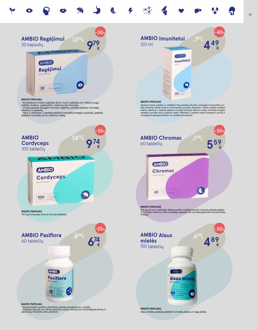 Norfos vaistinės leidinys akcijos nuo
2021-08-01 iki
2021-08-31 | Leidinukas.lt puslapis 17
