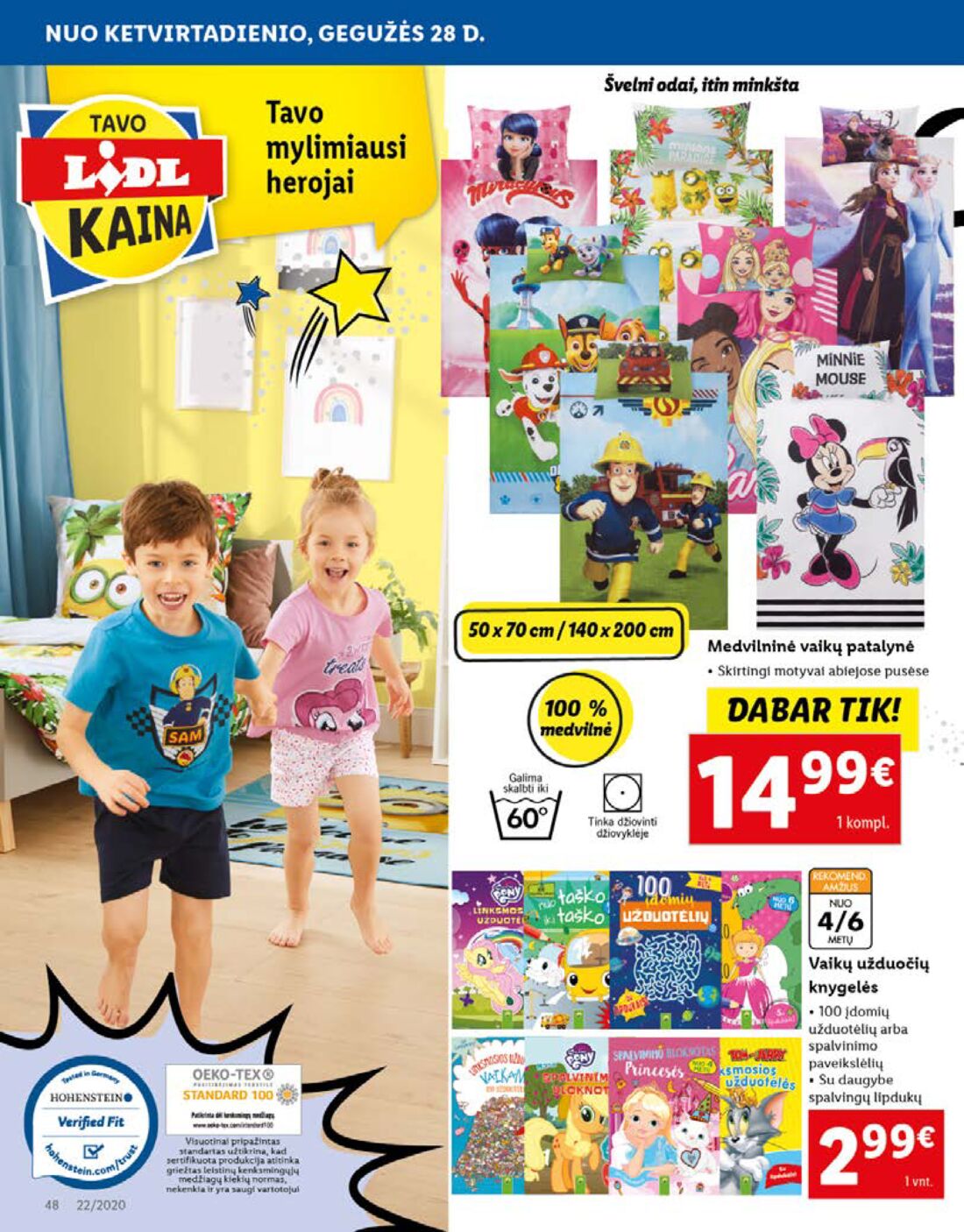 Lidl savaitinis leidinys akcijos nuo 
  2020-05-25 iki 
  2020-05-31 | Leidinukas.lt puslapis 48