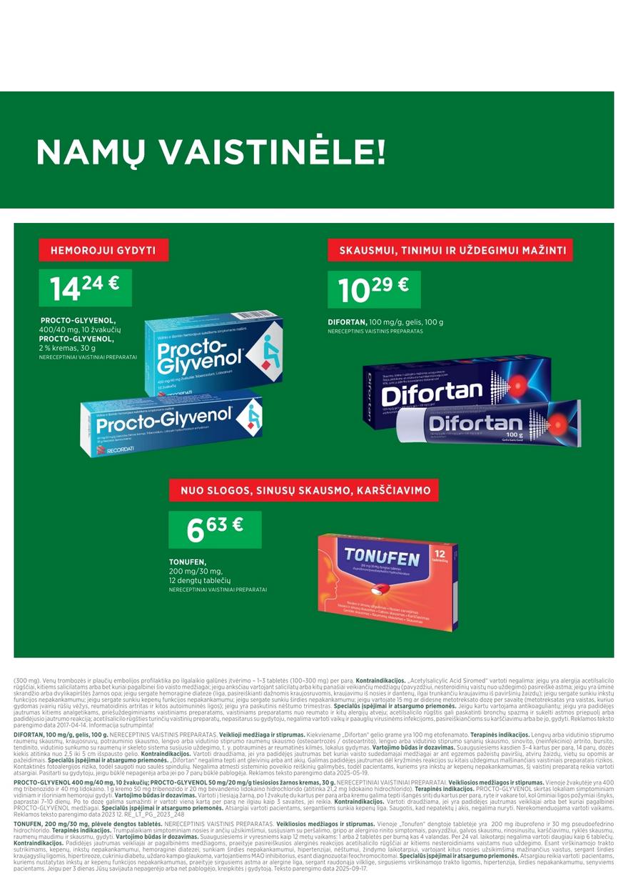 Euro vaistinė katalogas akcijos nuo 
  2026-01-01 iki 
  2026-01-31 | Leidinukas.lt puslapis 13