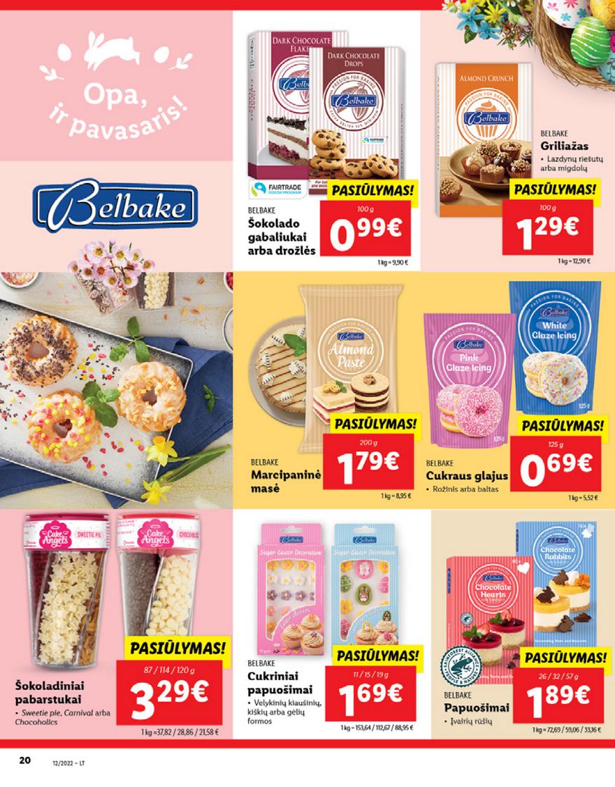 Lidl maisto prekių pasiūlymai akcijos nuo 
  2022-03-21 iki 
  2022-03-27 | Leidinukas.lt puslapis 20
