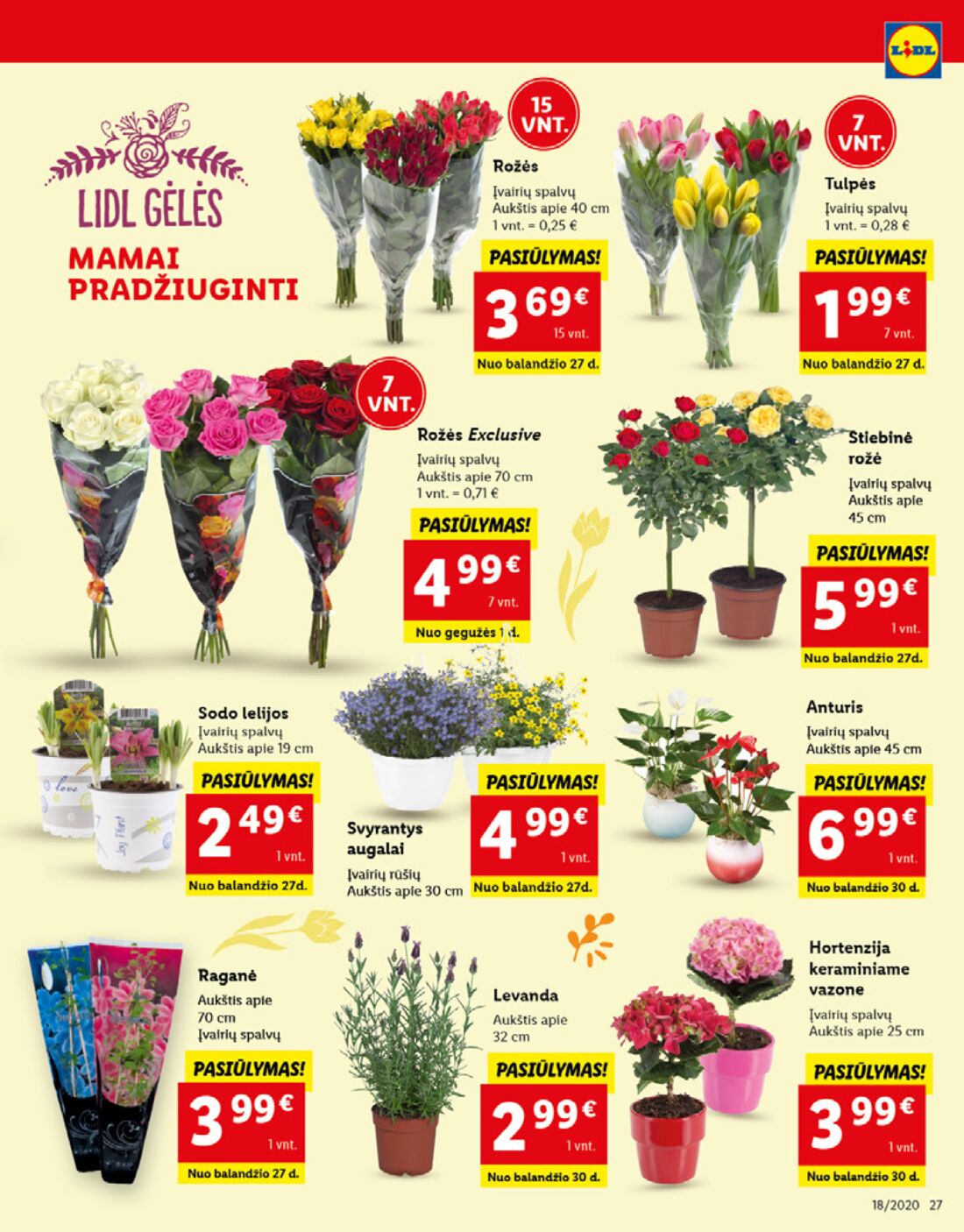 Lidl savaitinis leidinys akcijos nuo 
  2020-04-27 iki 
  2020-05-03 | Leidinukas.lt puslapis 27