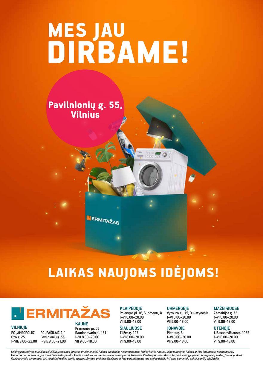 Ermitažas leidinys akcijos nuo 
  2022-01-26 iki 
  2022-02-15 | Leidinukas.lt puslapis 32
