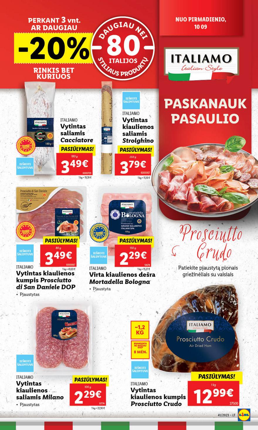 Lidl pasiūlymai akcijos nuo 
  2023-10-09 iki 
  2023-10-15 | Leidinukas.lt puslapis 17