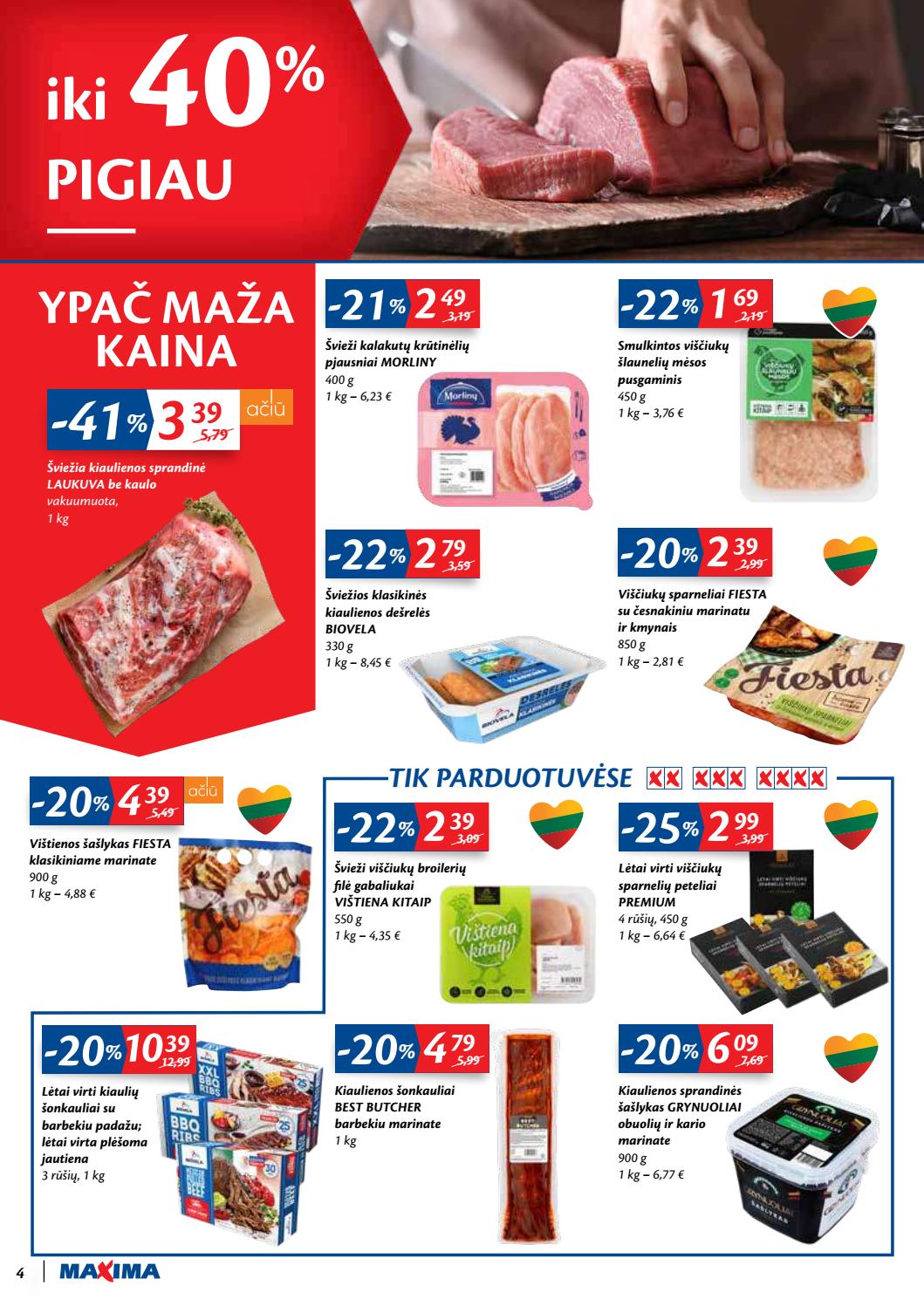 Maxima kaininis leidinys akcijos nuo 
  2020-08-11 iki 
  2020-08-17 | Leidinukas.lt puslapis 4