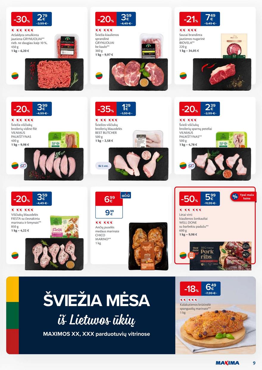 Maxima kaininis leidinys akcijos nuo 
  2023-12-27 iki 
  2024-01-02 | Leidinukas.lt puslapis 9