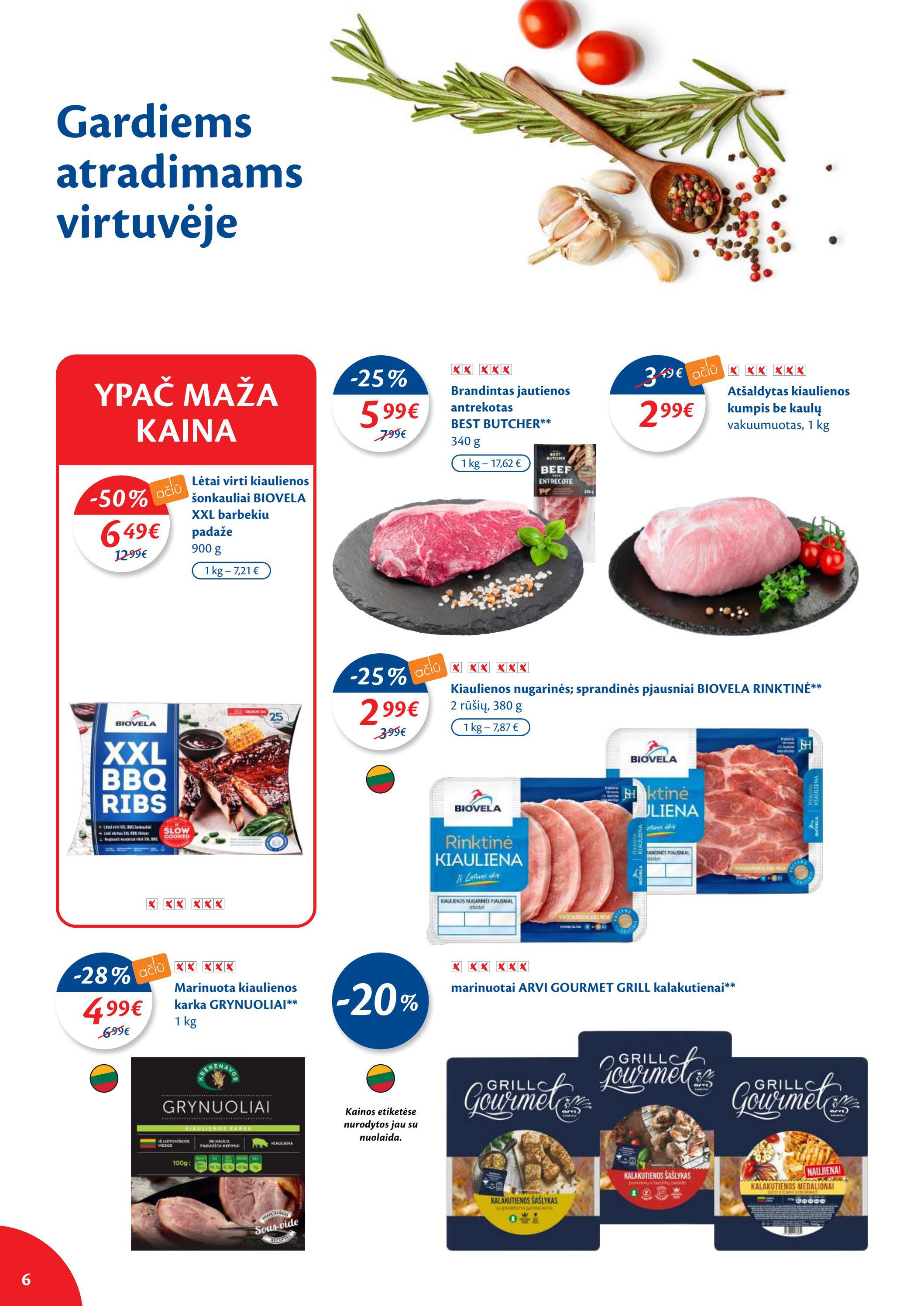 Maxima kaininis leidinys akcijos nuo 
  2022-04-05 iki 
  2022-04-11 | Leidinukas.lt puslapis 6