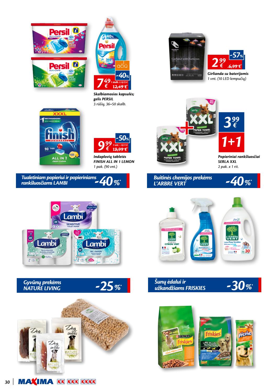 Maxima kaininis leidinys akcijos nuo 
  2019-07-19 iki 
  2019-07-31 | Leidinukas.lt puslapis 30