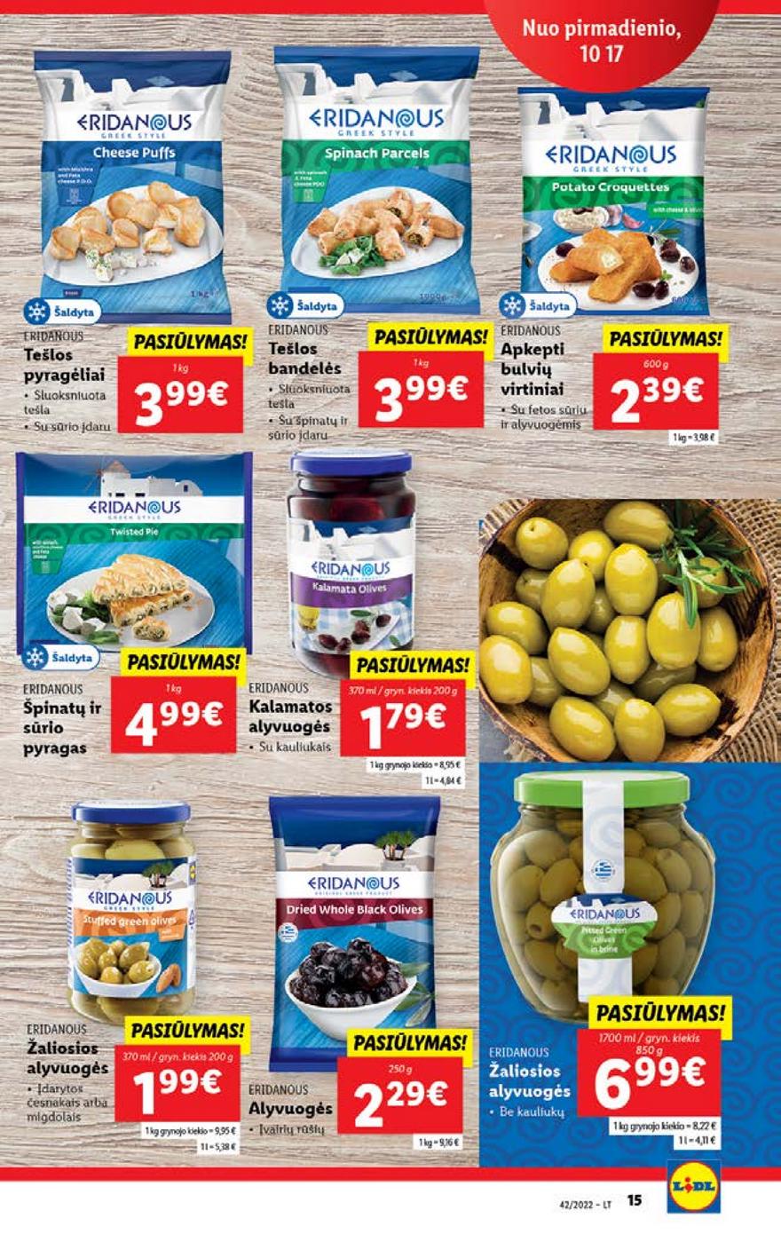 Ldil maisto leidinys akcijos nuo 
  2022-10-17 iki 
  2022-10-23 | Leidinukas.lt puslapis 15