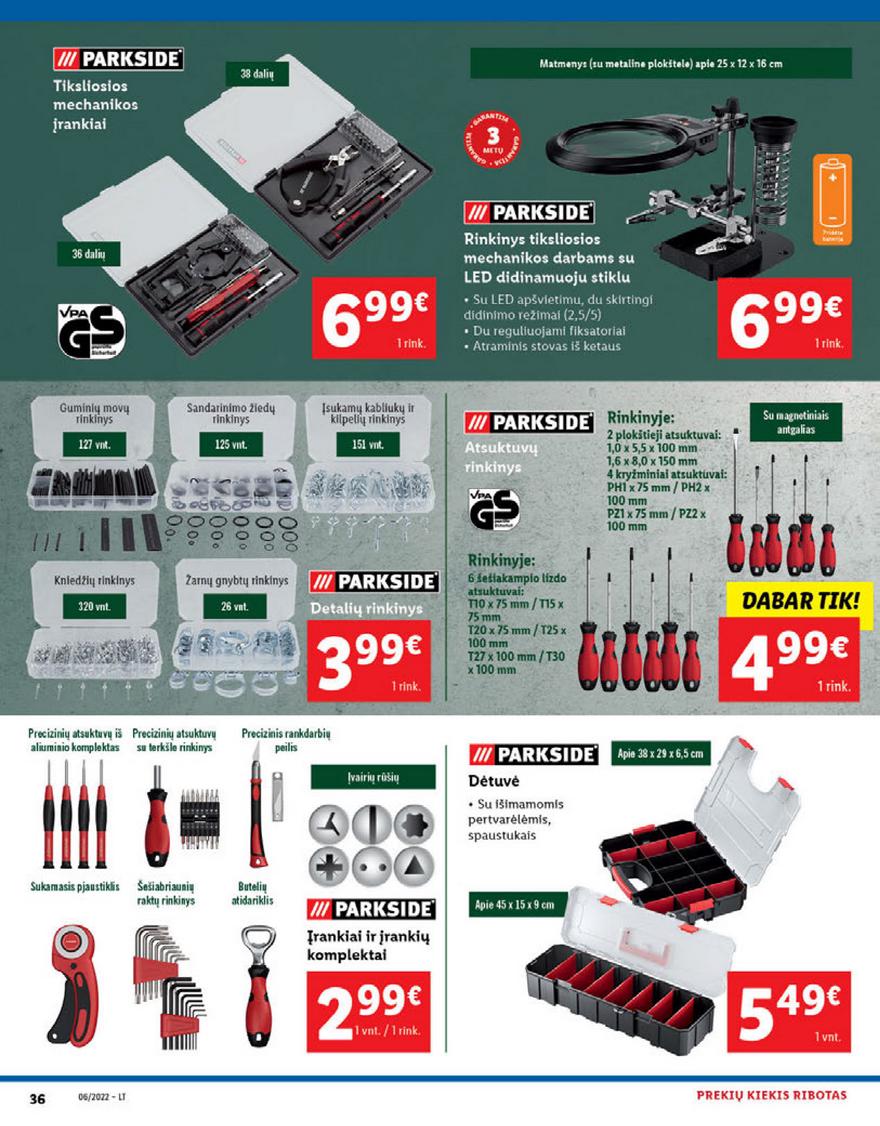 Lidl maisto prekių pasiūlymai akcijos nuo 
  2022-02-07 iki 
  2022-02-13 | Leidinukas.lt puslapis 36