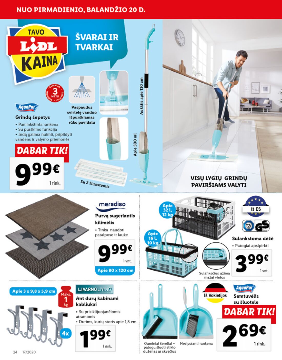 Lidl savaitinis leidinys akcijos nuo 
  2020-04-20 iki 
  2020-04-26 | Leidinukas.lt puslapis 24