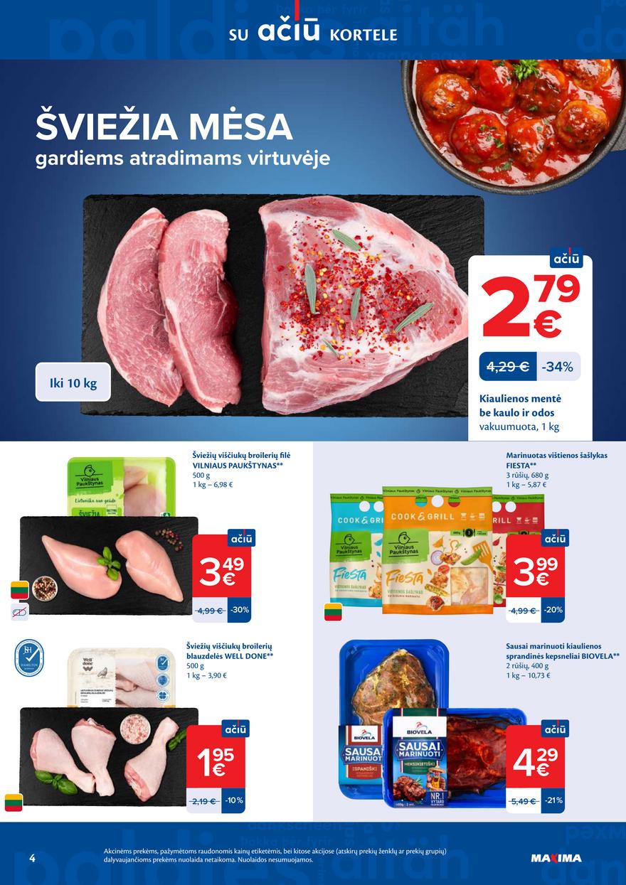 Maxima leidinys akcijos nuo 
  2026-04-14 iki 
  2026-04-20 | Leidinukas.lt puslapis 4