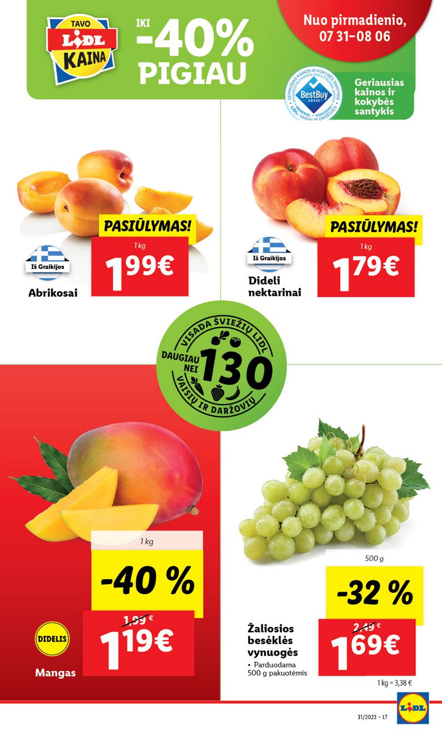 Lidl pasiūlymai akcijos nuo 
  2023-07-31 iki 
  2023-08-06 | Leidinukas.lt puslapis 18