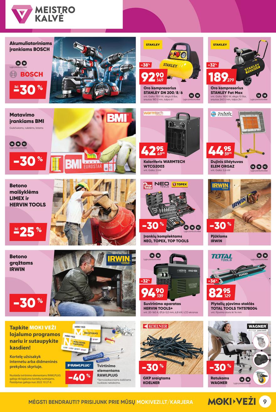 Moki veži leidinys akcijos nuo 
  2022-10-27 iki 
  2022-11-15 | Leidinukas.lt puslapis 9