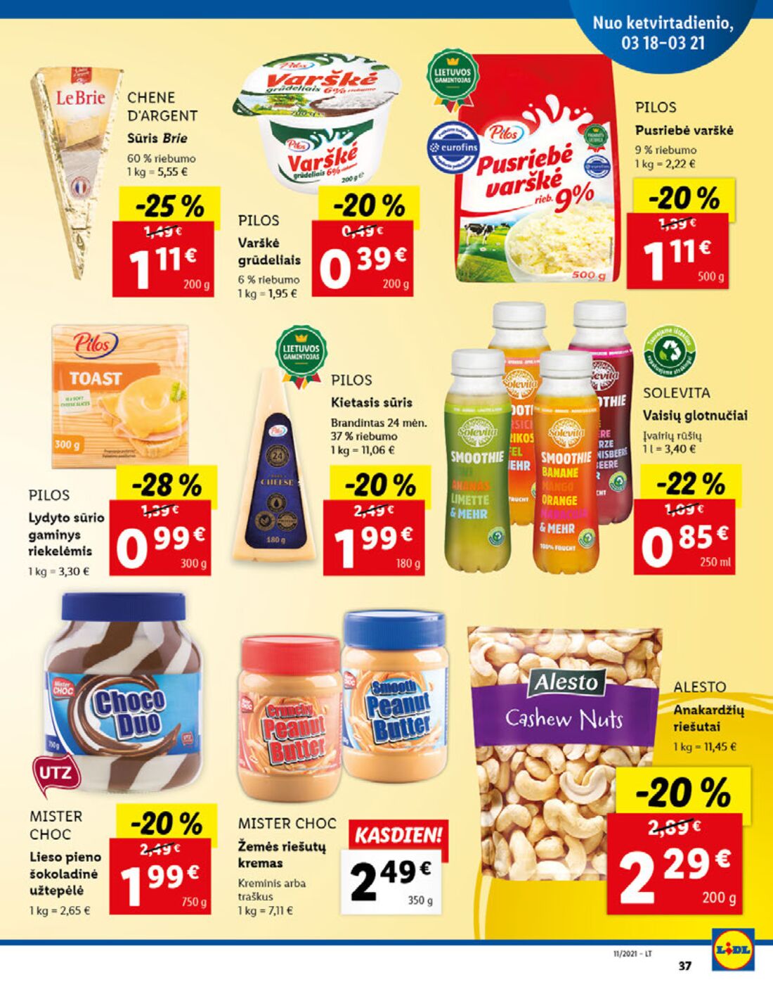 Lidl savaitinis leidinys akcijos nuo 
  0021-03-15 iki 
  2021-03-21 | Leidinukas.lt puslapis 37